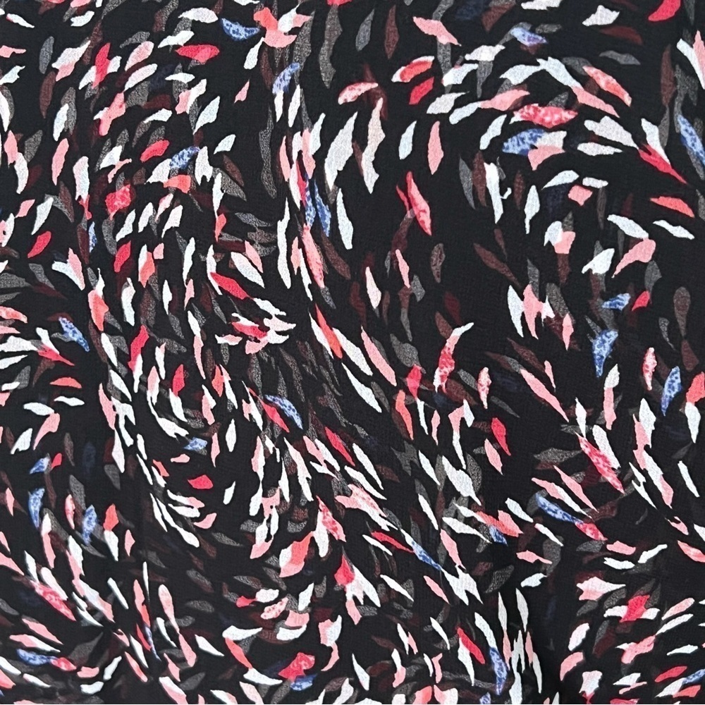 WHBM black scattered print mini dress - Picture 6 of 10